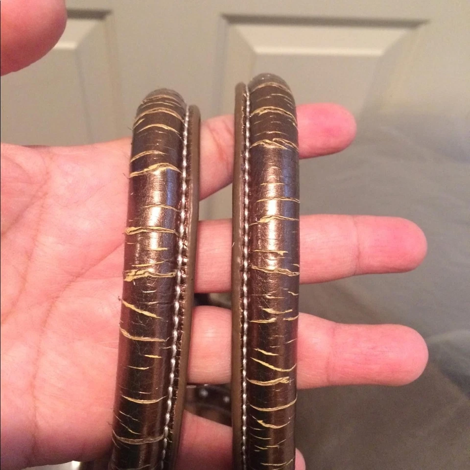 Bolso de Hombro GG...ING Patchwork Metálico y Estampado de Logo Foto 4 de 4