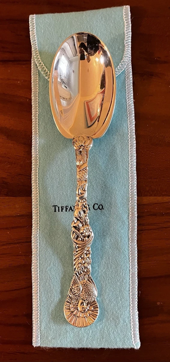 Tiffany & Co. Antique US Sterling Silver Serving Spoons for sale