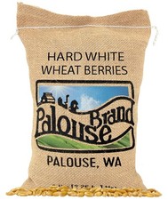 Certified Glyphosate Residue Free Hard White Wheat Berries  5 LBS  Family Farm