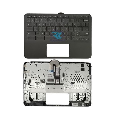 For HP Chromebook 11 G9 EE Palmrest Upper Case Keyboard Top Cover M47382-001 US