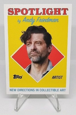 Andy Friedman Self Portrait Insert Card 2024 Topps Spotlight #AF01