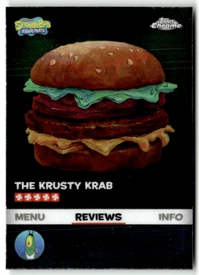 Topps SpongeBob Chrome 2025 n. BB-3 Krabby Patty