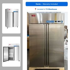 WESTLAKE 48" 2-Door Commercial Refrigerator Freezer Combo - DENTS