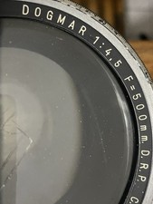 Goerz Berlin Dogmar 4.5/500mm 'Luftstreitkr fte' Very Rare