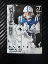 2025 Panini Donruss - White Hot Rookies Tyler Warren #WHR-TWR (RC)