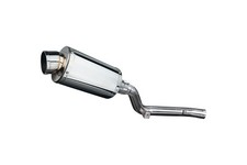 Delkevic Slip On Exhaust With 9 Oval Stainless Steel Muffler For Drz400