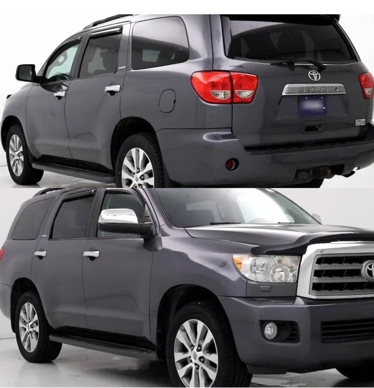 Tampa do cubo central da roda Sequoia Tundra 2008-2019 alumínio 42603-0C100 conjunto 4 - Imagem 4 de 4