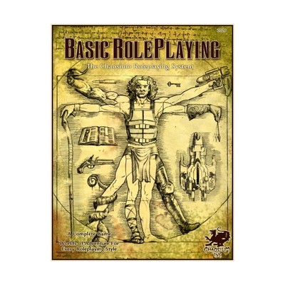 Chaosium Basic Roleplaying Basic Roleplaying (2nd Ed) HC  EX/NM