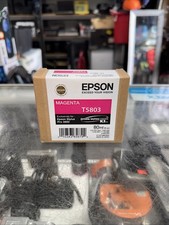 New In Box Genuine Epson Pro 3800 Magenta 80ml K3 Ink T5803 T580300