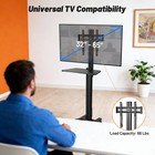Yescom NexusX Presenter Rolling TV Stand Mobile TV Cart for 32" to 65" Screen — photo 2
