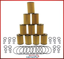 Ölfilter Satz 10 Stück für Mercedes Benz VIANO VITO MIXTO C Klasse M Klasse CLK