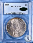 1883 Morgan Dollar PCGS MS66 w/CAC - Premium Gem Vintage