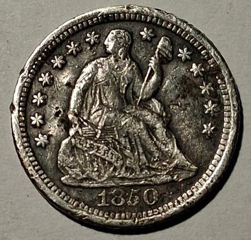 1850-O Seated Liberty Dime – New Orleans Mint – VG – Early U.S. Silver #547