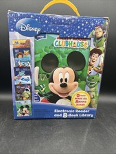 Disney: Me Reader 8-Book Library and Electronic Reader Sound Book Set by PI Kids
