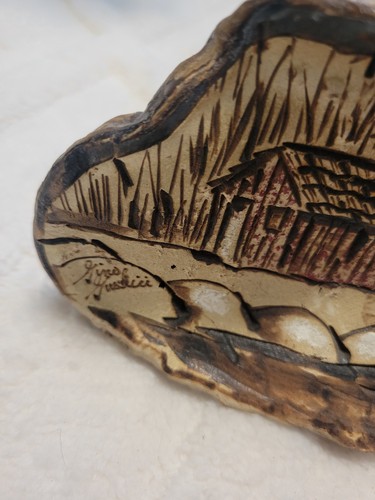 Gino Giudici Country Barn Shelf Sitter Mushroom Wood Fungus Home Decor Art... - Picture 2 of 8