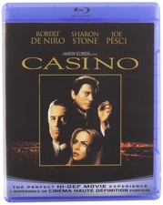 Casino Blu-ray Robert De Niro Joe Pesci Sharon Stone John I. Bloom James Woods