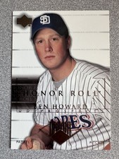 2002 Upper Deck Honor Roll Ben Howard Dream 9 Rookie Card #24 San Diego Padres. rookie card picture
