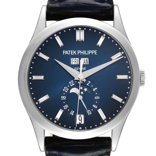 Patek Philippe Complications Annual Calendar Diamond Watch 539...