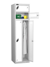NEW Two Person Steel Staff Storage Lockers / Locker - British Manufactured