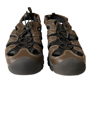 Eddie Bauer Stewart Mens Size 13M Brown Leather Outdoor  display picture 1
