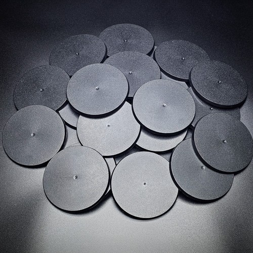 90mm Round Plain Wargame Bases Tabletop Games Wargaming ABS Plastic - Picture 3 of 18