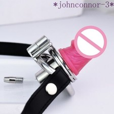 Inverted Chastity Cage Device Stainless Steel Restraint Sissy Removable Belt