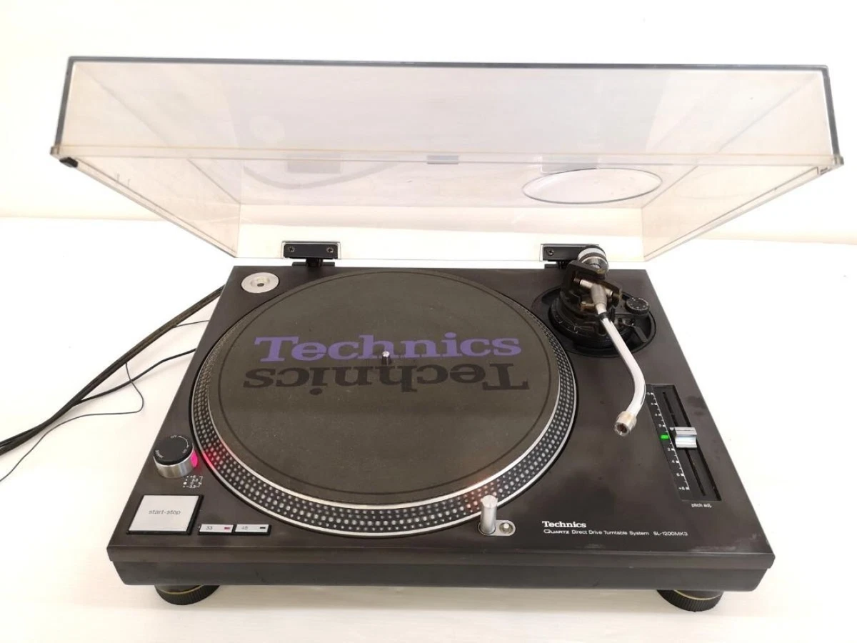 Technics SL-1200MK3 Direct Drive DJ Turntable Confirmed Operation