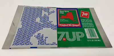 New York Unrolled Aluminium  7 UP  Dose 1959 Staaten - United We Stand