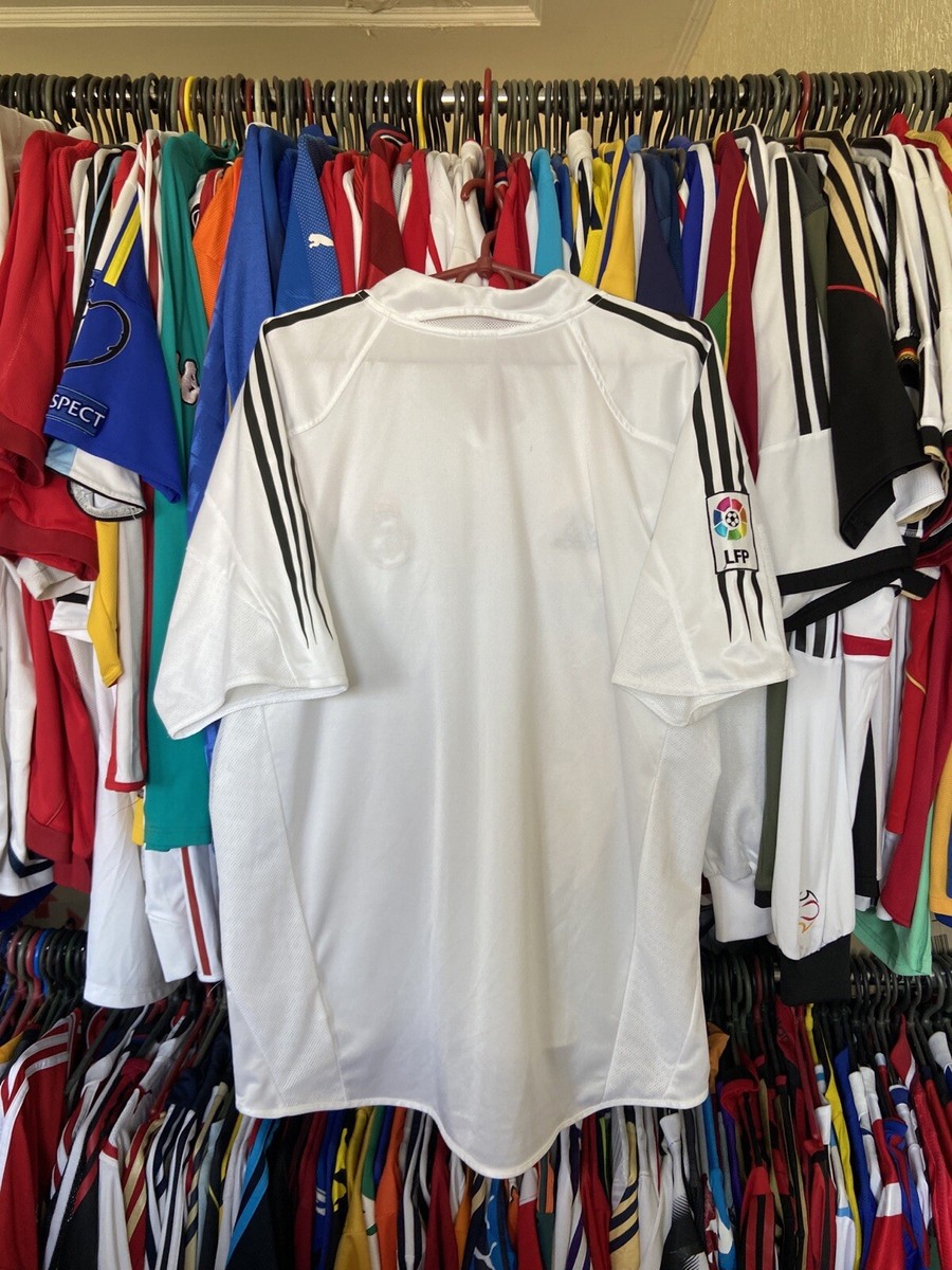 REAL MADRID 2004 2005 HOME FOOTBALL SHIRT SOCCER JERSEY ADIDAS