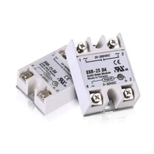 HiLetgo 2pcs SSR-25DA 25A 250V Solid State Relay Module