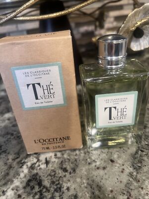L`Occitane en Provence The Vert Green Tea Eau De Toilette Unisex 75 ml 2.5 oz.