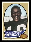 Paul Robinson 1970 Topps #137 Cincinnati Bengals Ex-Mt