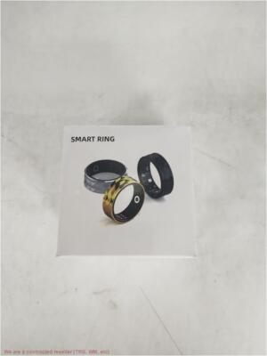 HitTopss Smart Ring, Tracking Smart Ring R11-8-BLACK Size #8