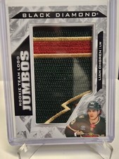 2024-25 UD BLACK DIAMOND ROOKIE TEAM LOGO JUMBO PATCH LIAM OHGREN RC
