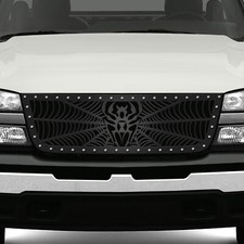 Custom Steel Aftermarket Grille For 03-07 Silverado Pickup 150025003500 Widow