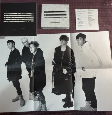 BIGBANG BIG BANG MADE SERIES Japan CD/ Blu-ray Set(1 CD, 3 Blu-ray