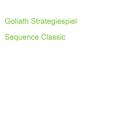 GOLIATH Strategiespiel Sequence Classic (8720077197527) (919.752)