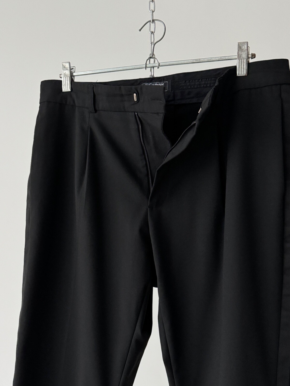 Pantalone nero uniforme donna Yves Saint Laurent Beaute TAGLIA 46M