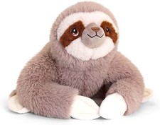 Sloth Plush Toy - 100% Recycled Eco Soft Teddy - Keel Keeleco
