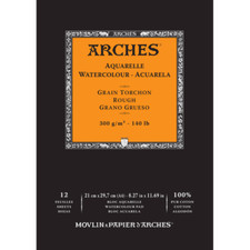 ARCHES WATERCOLOUR PAD - 300 gsm ROUGH A4