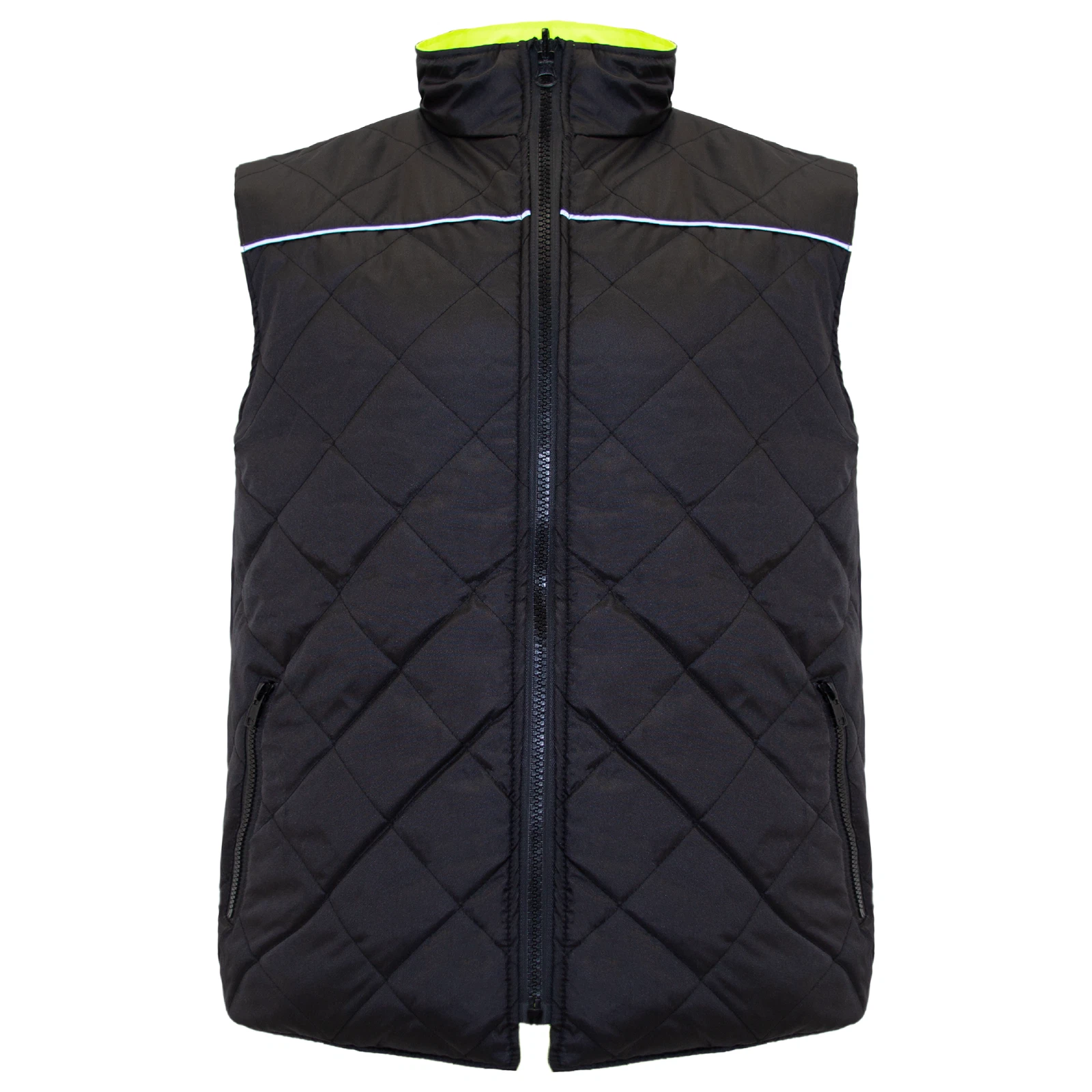 Hi Vis Visibility Reversible Bodywarmer Safety JORESTECH Vest - product detail image 5
