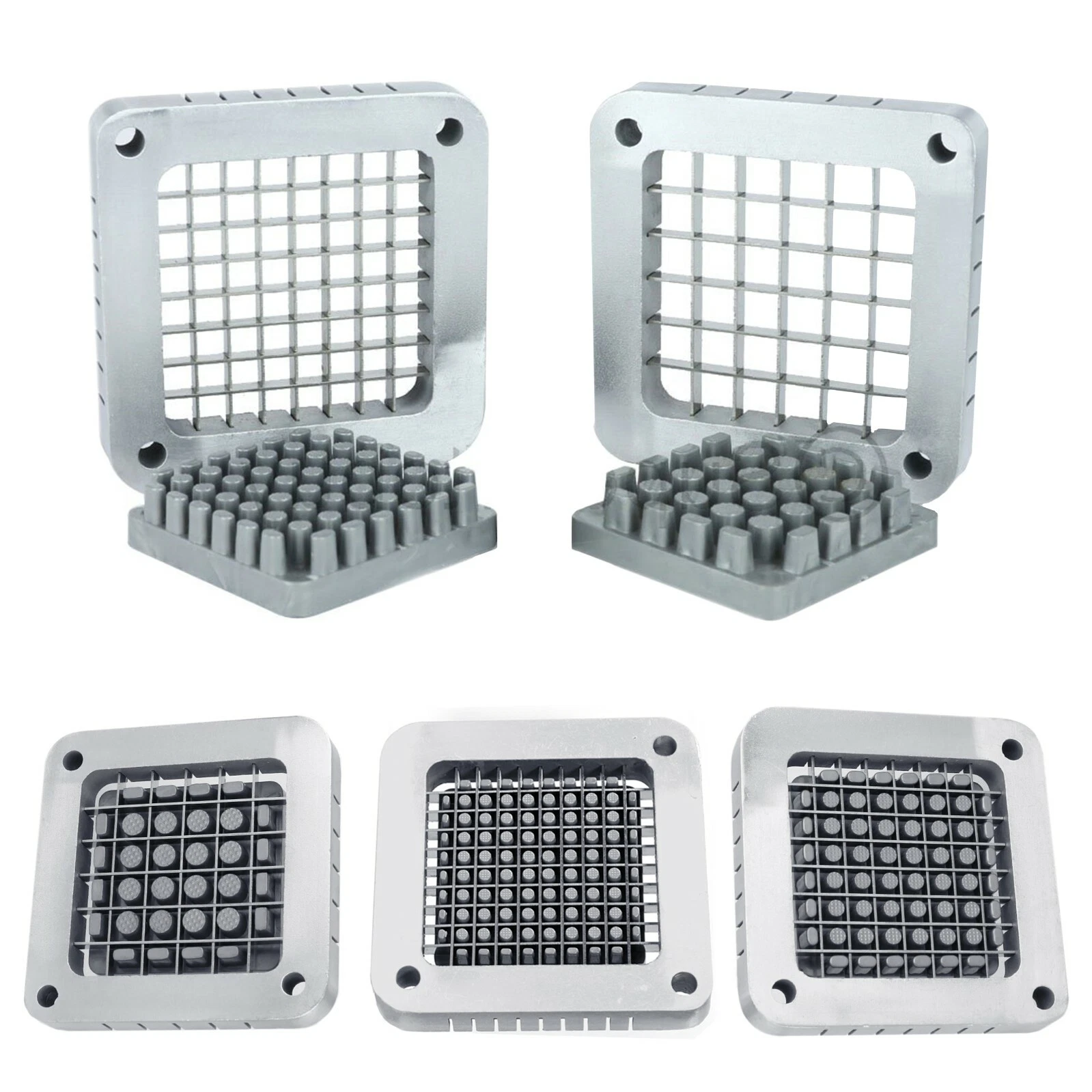 WYZworks 3-Hole Commercial French Fry Cutter Blade Pusher Block - 1/2" 3/8" 1/4"
Opens in a new wind