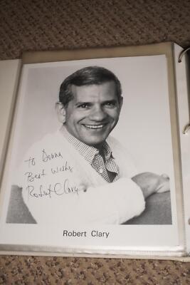 Signed Autograph Photo Robert Clary Hogans Heroes