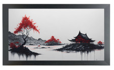 Picture Frame Wooden Wall Hanging Frame Poster Photo Frame with Acrylic Glass