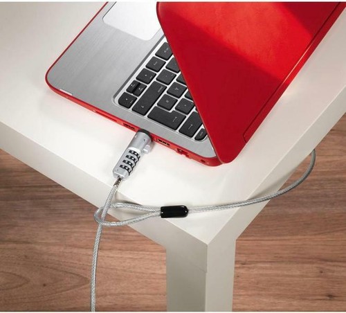 Hama - 00054117 - USB Kombination Schloss für Laptops Und Notebooks - Zdjęcie 5 z 8