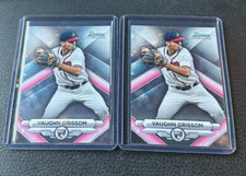 2023 Bowman Sterling Vaughn Grissom Rookie 2 Card Lot