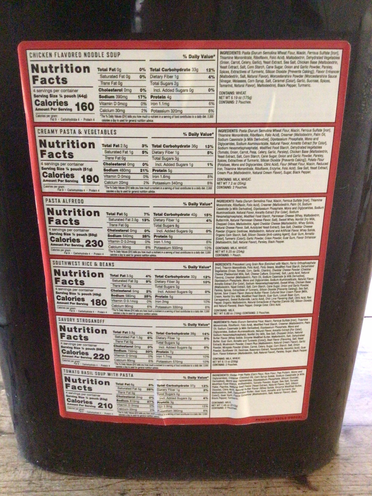 Readywise Emergency Food Supply 124 Servings eBay