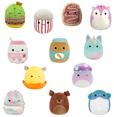 AUSWAHL: Squishmallows Plüschtiere 19 cm - Serie 13 - Weiches Stofftier Kellytoy