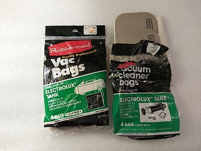 SET OF 6 RUBBERMAID ELECTROLUX TANK VAC CLEANER BAGS Models 60 61 MORE