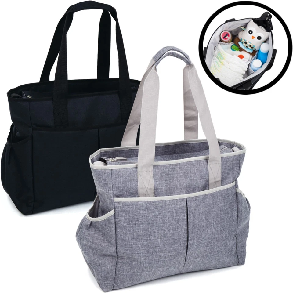 FILLIKID Wickeltasche LILLY + Wickelauflage Pflegetasche Windel Baby Tasche Kinderwagen